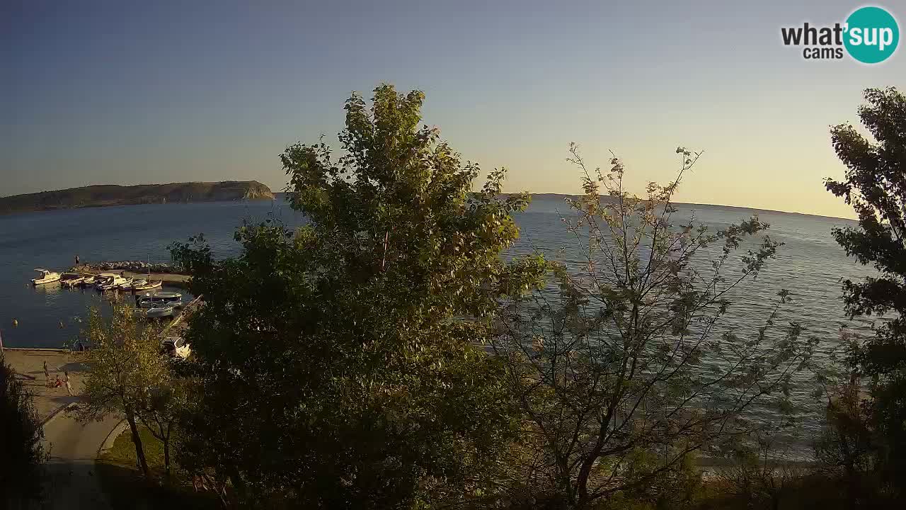 Kamp Odmoree spletna kamera Ražanac – Dalmacija