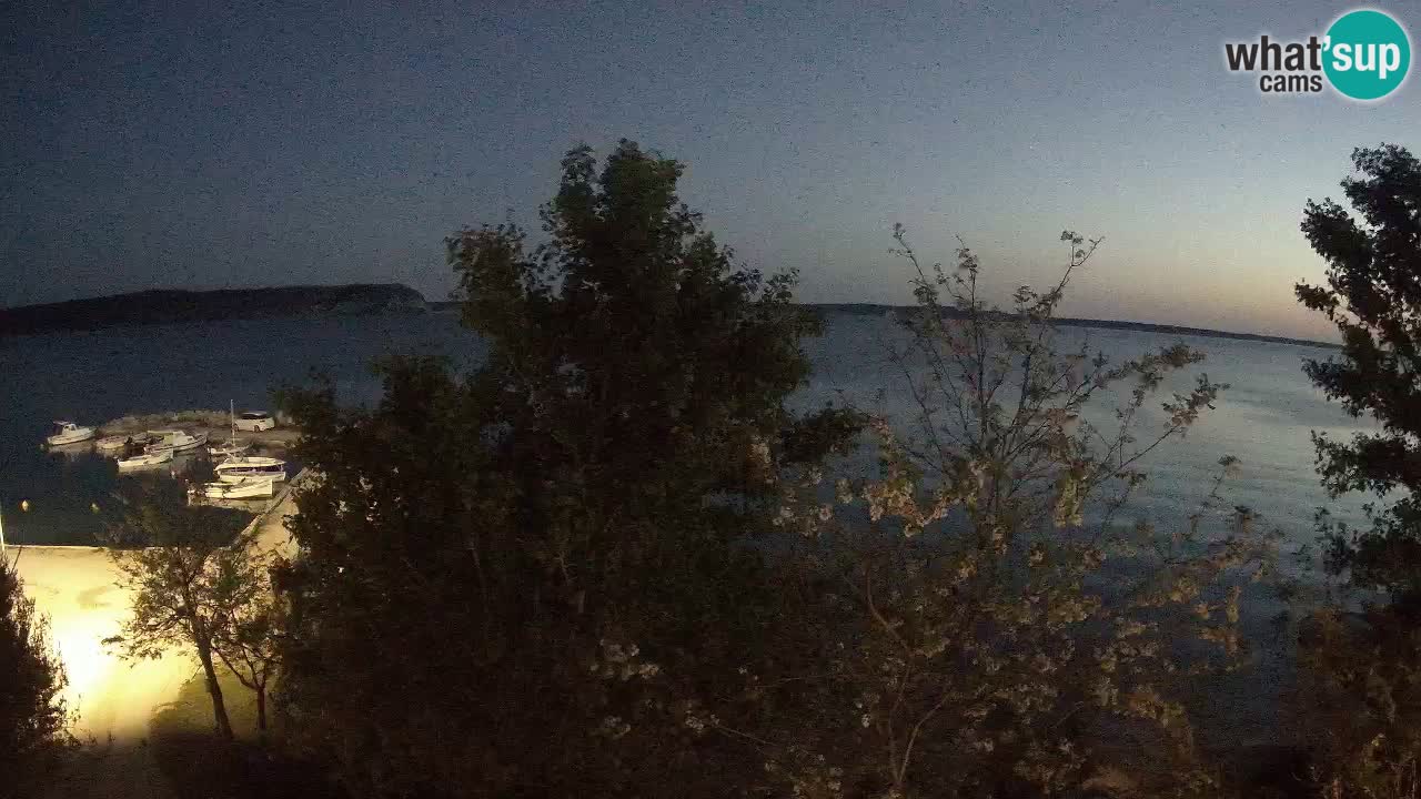 Camping Odmoree camera en vivo Ražanac – Dalmacia