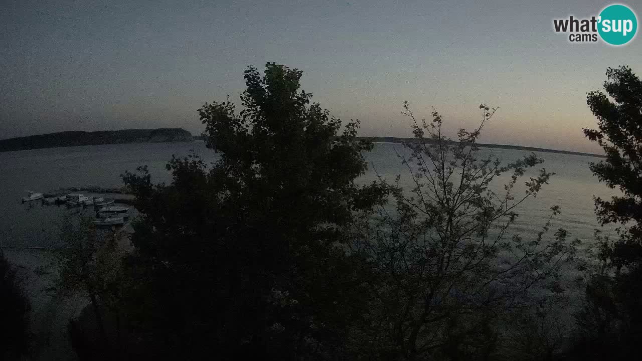 Camping Odmoree camera en vivo Ražanac – Dalmacia