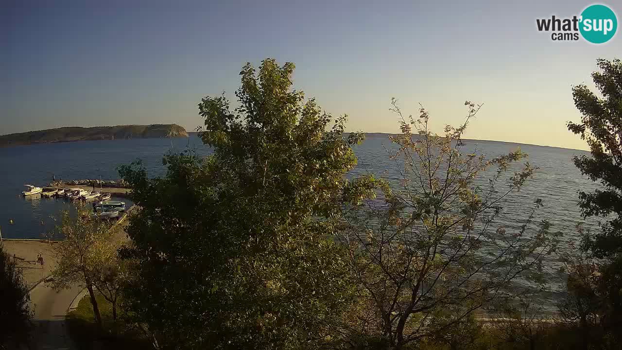 Camping Odmoree live cam Ražanac – Dalmatie
