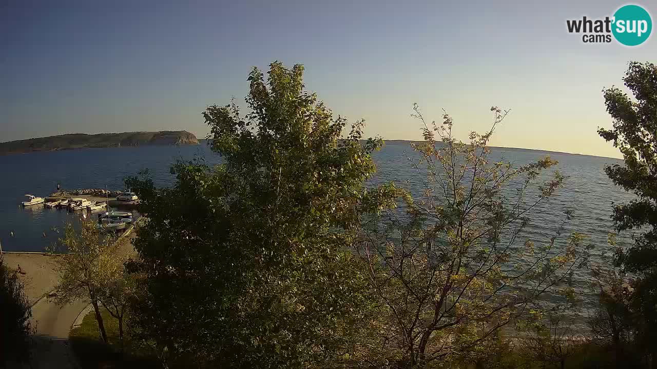 Camping Odmoree camera en vivo Ražanac – Dalmacia