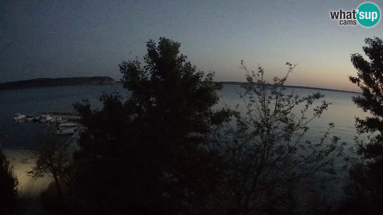 Camping Odmoree camera en vivo Ražanac – Dalmacia