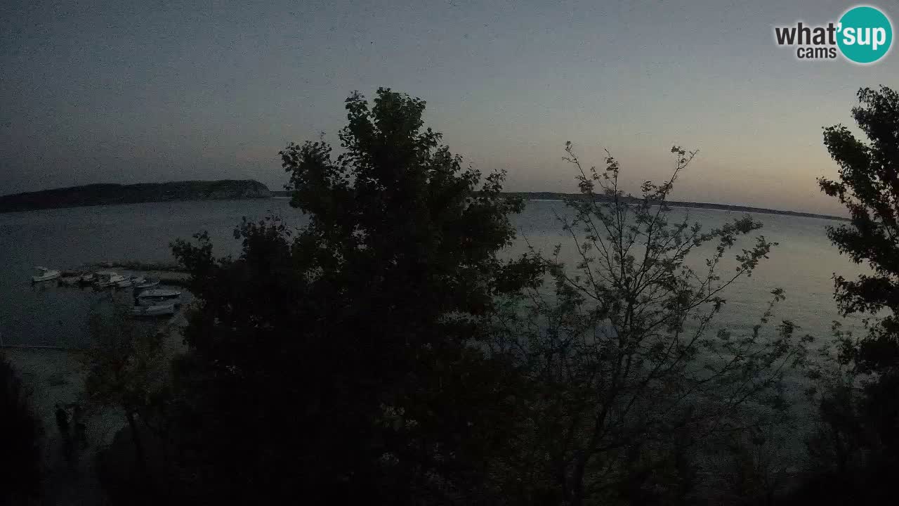 Camping Odmoree camera en vivo Ražanac – Dalmacia
