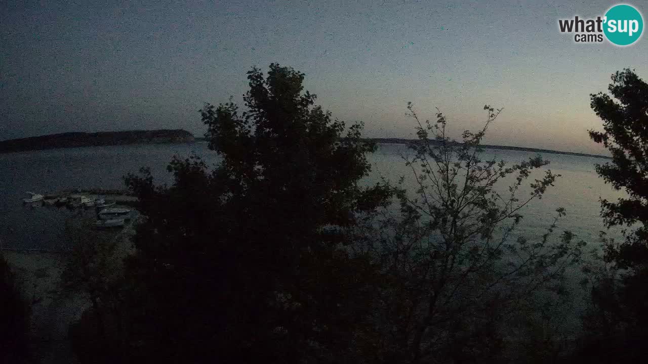 Camping Odmoree live cam Ražanac – Dalmatie