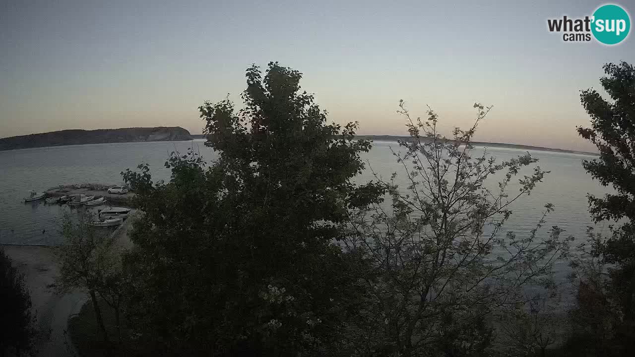 Camping Odmoree camera en vivo Ražanac – Dalmacia