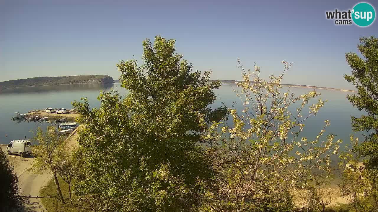 Camping Odmoree live webcam Ražanac – Dalmatien