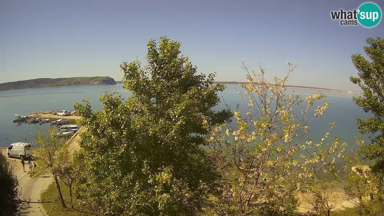 Camping Odmoree live webcam Ražanac – Dalmatien