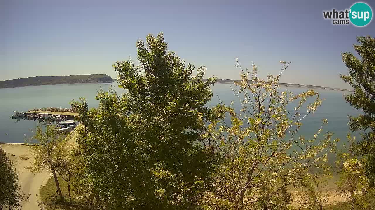 Camping Odmoree live webcam Ražanac – Dalmatien