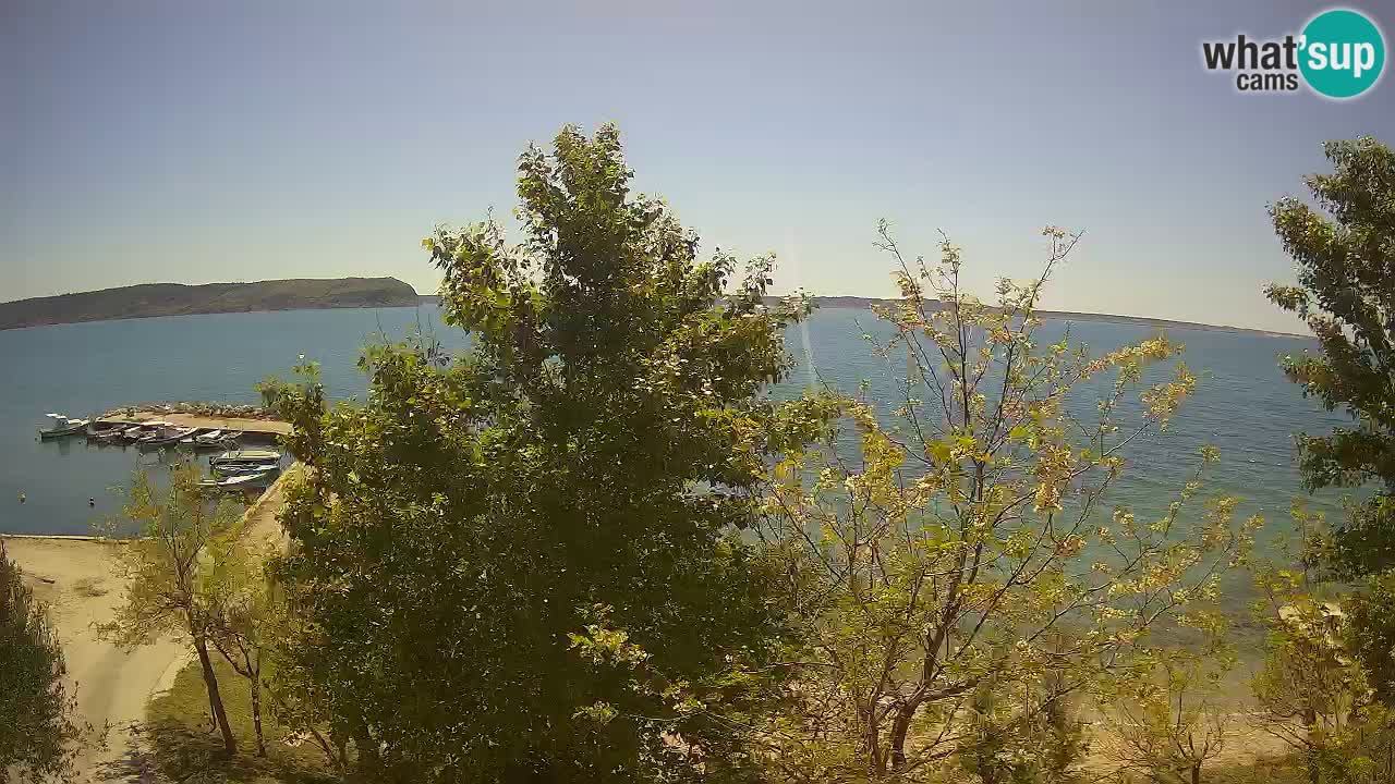 Camping Odmoree webcam Ražanac – Dalmatia