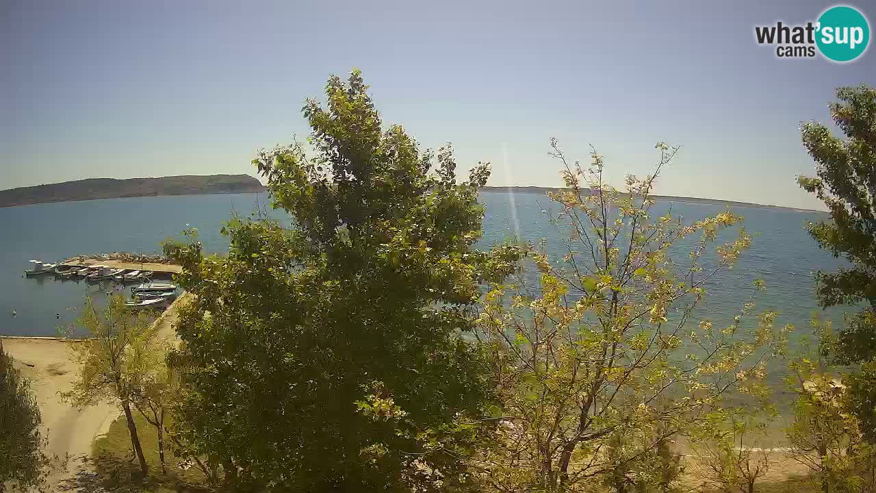 Camping Odmoree webcam Ražanac – Dalmatia