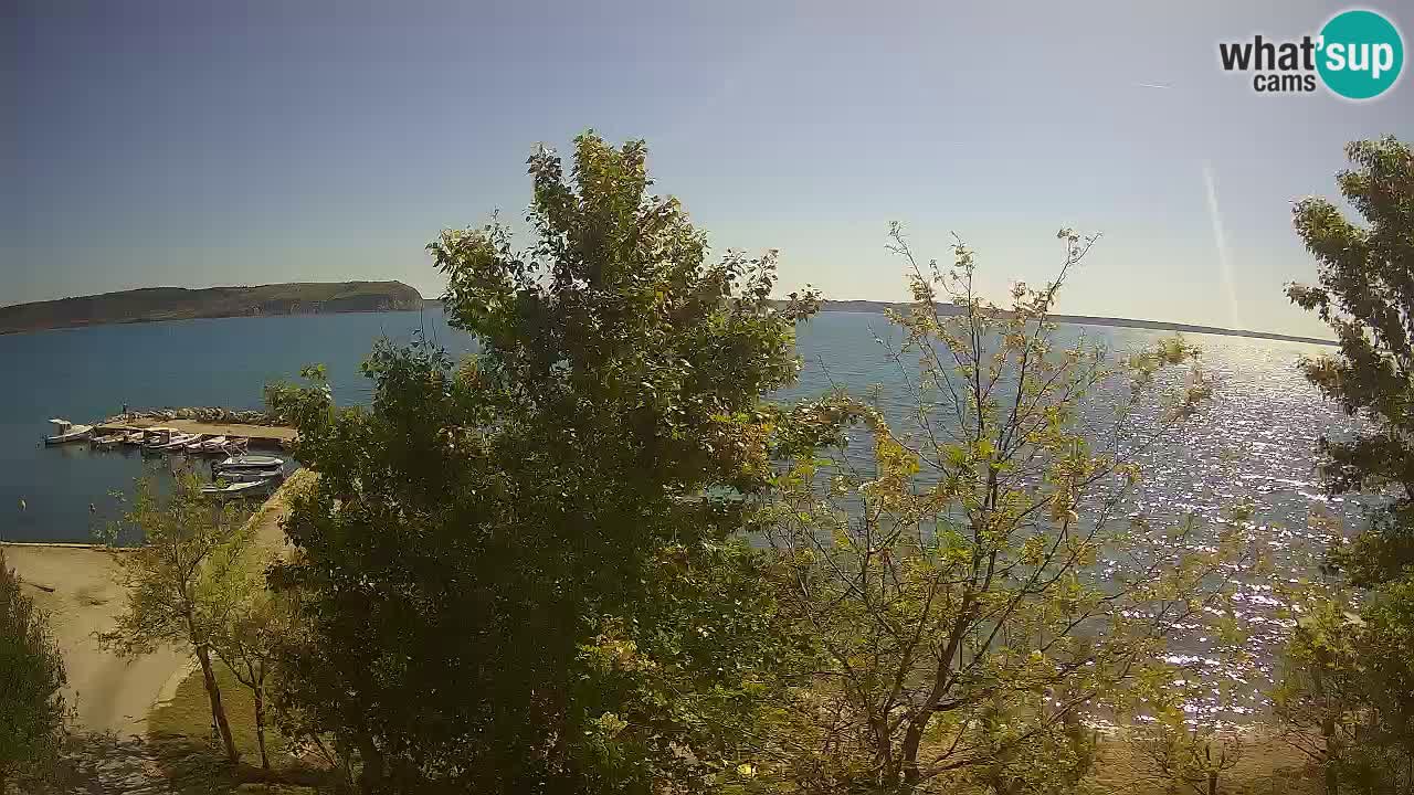 Camping Odmoree live webcam Ražanac – Dalmatien