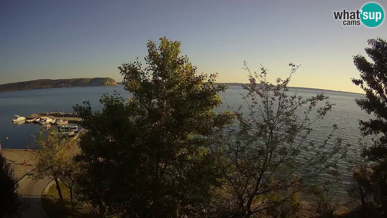 Camping Odmoree live cam Ražanac – Dalmatie