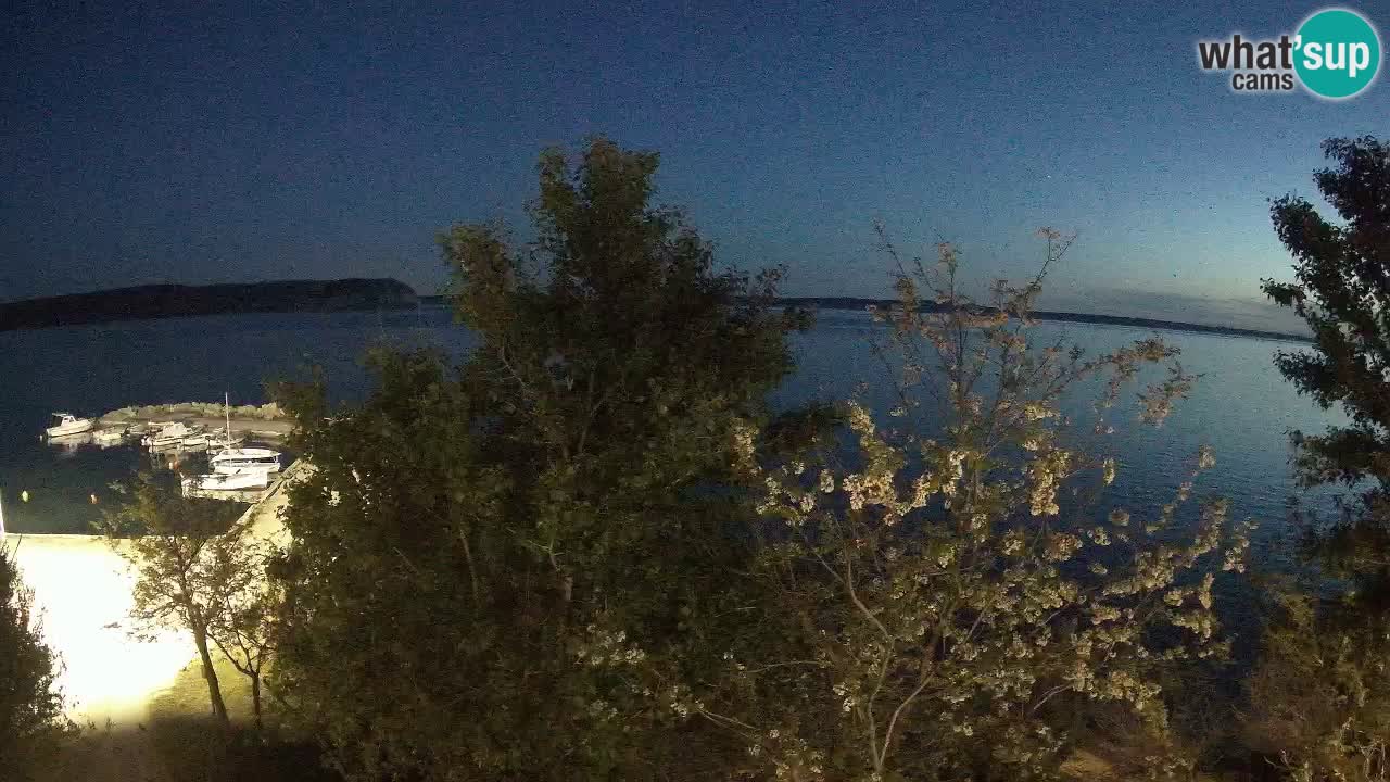 Camping Odmoree webcam Ražanac – Dalmatia
