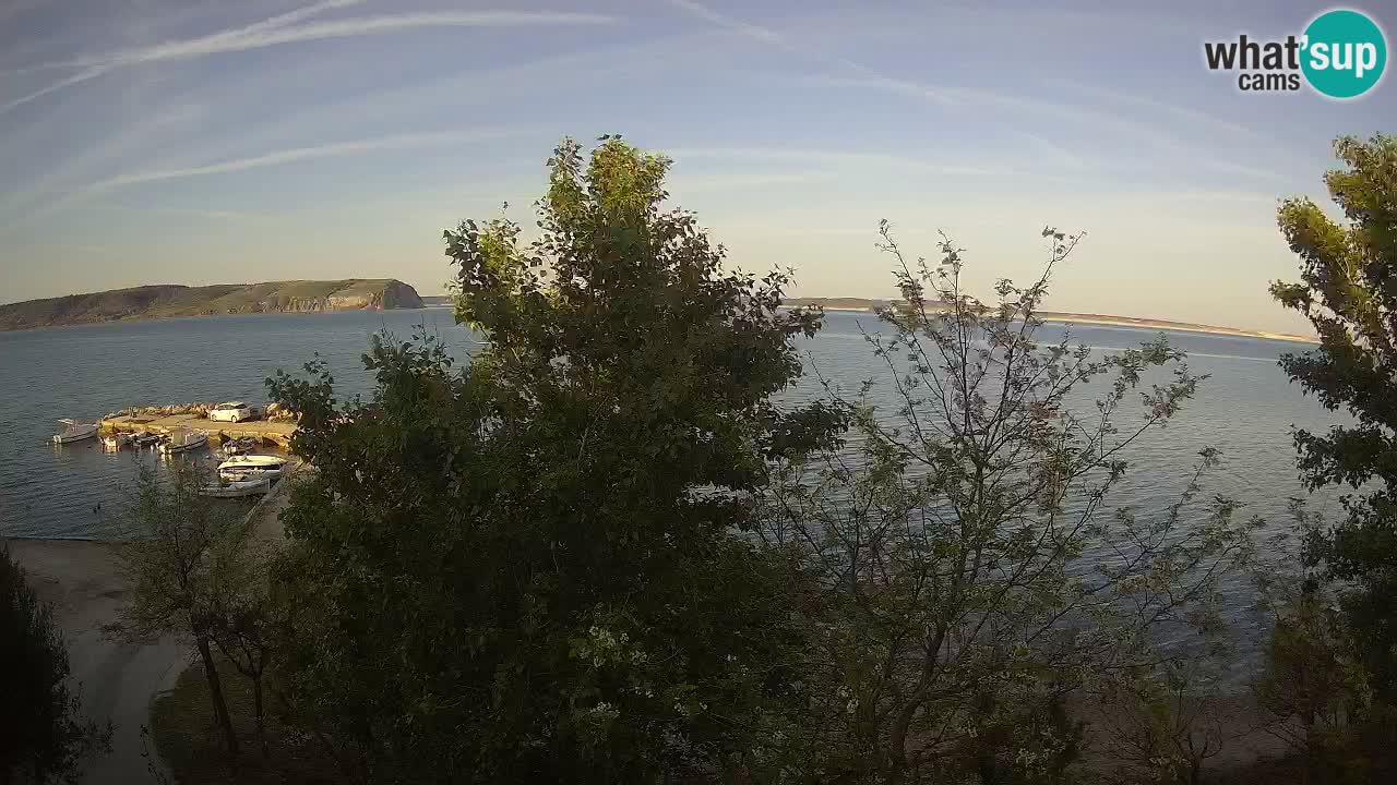 Camping Odmoree live webcam Ražanac – Dalmatien