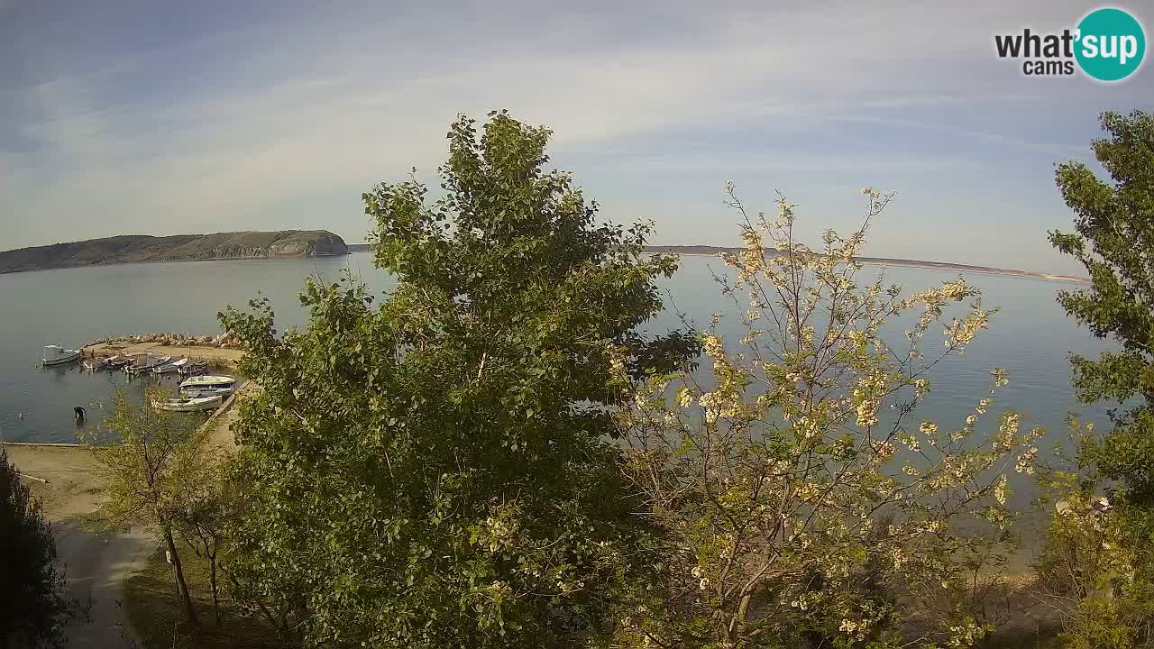 Camping Odmoree live webcam Ražanac – Dalmatien