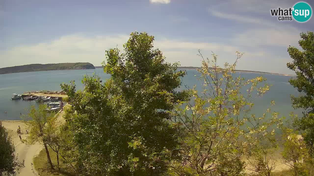 Camping Odmoree live webcam Ražanac – Dalmatien