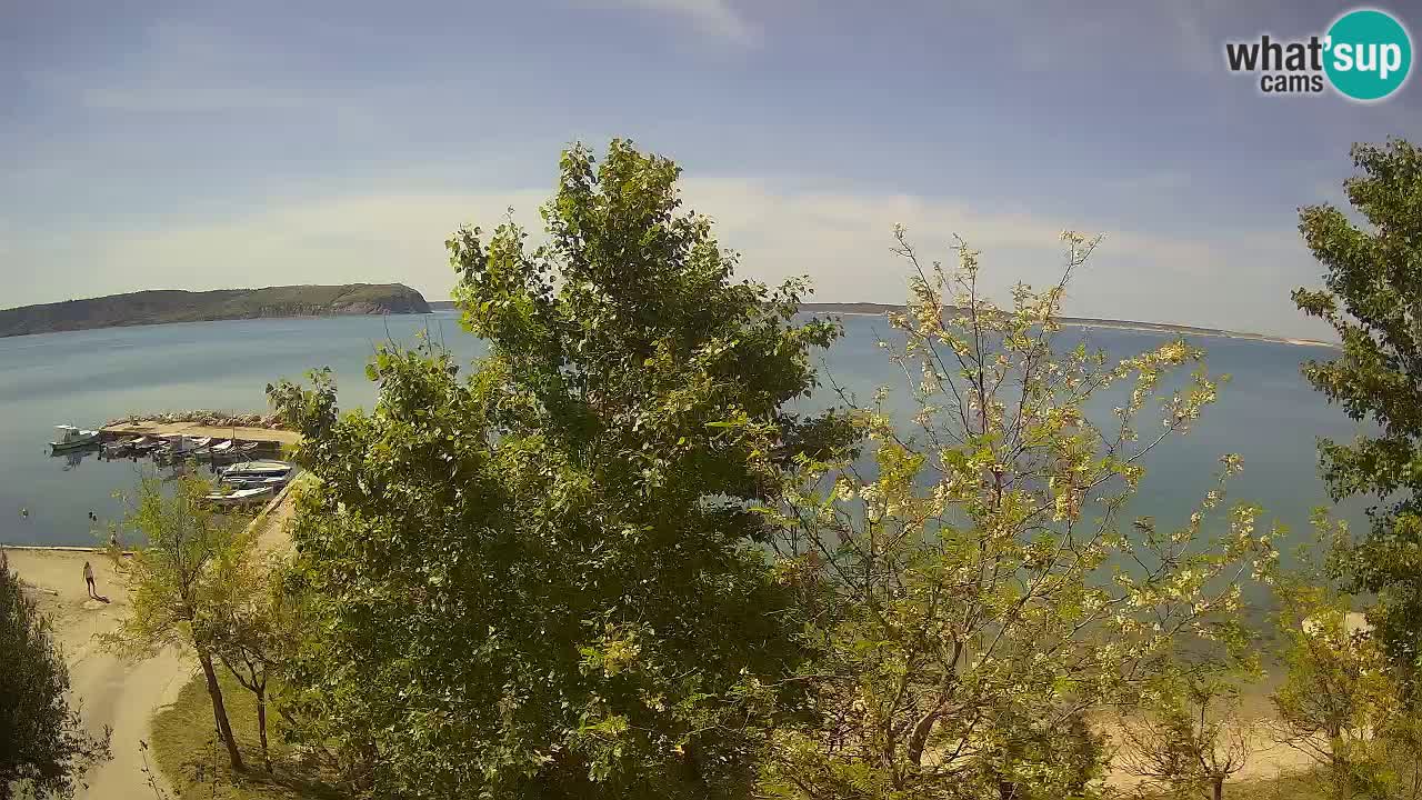 Camping Odmoree live cam Ražanac – Dalmatie