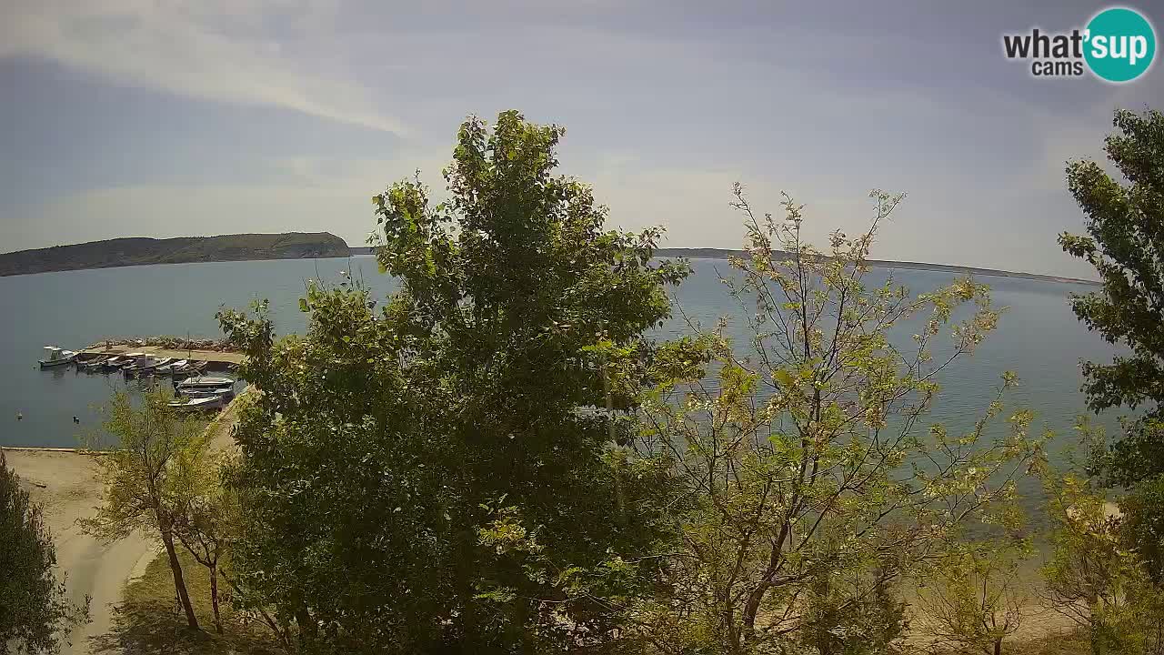Camping Odmoree live cam Ražanac – Dalmatie