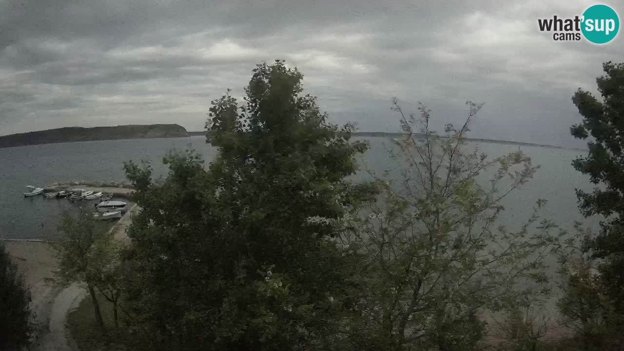 Camping Odmoree live cam Ražanac – Dalmatie