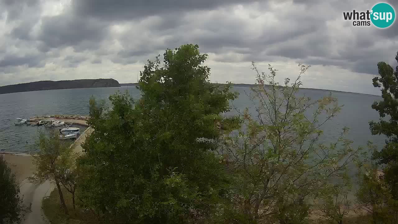 Camping Odmoree live webcam Ražanac – Dalmatien
