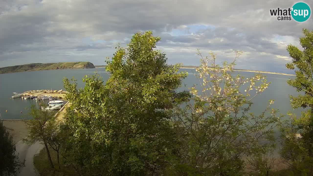 Camping Odmoree camera en vivo Ražanac – Dalmacia