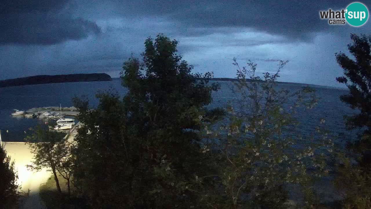 Camping Odmoree camera en vivo Ražanac – Dalmacia