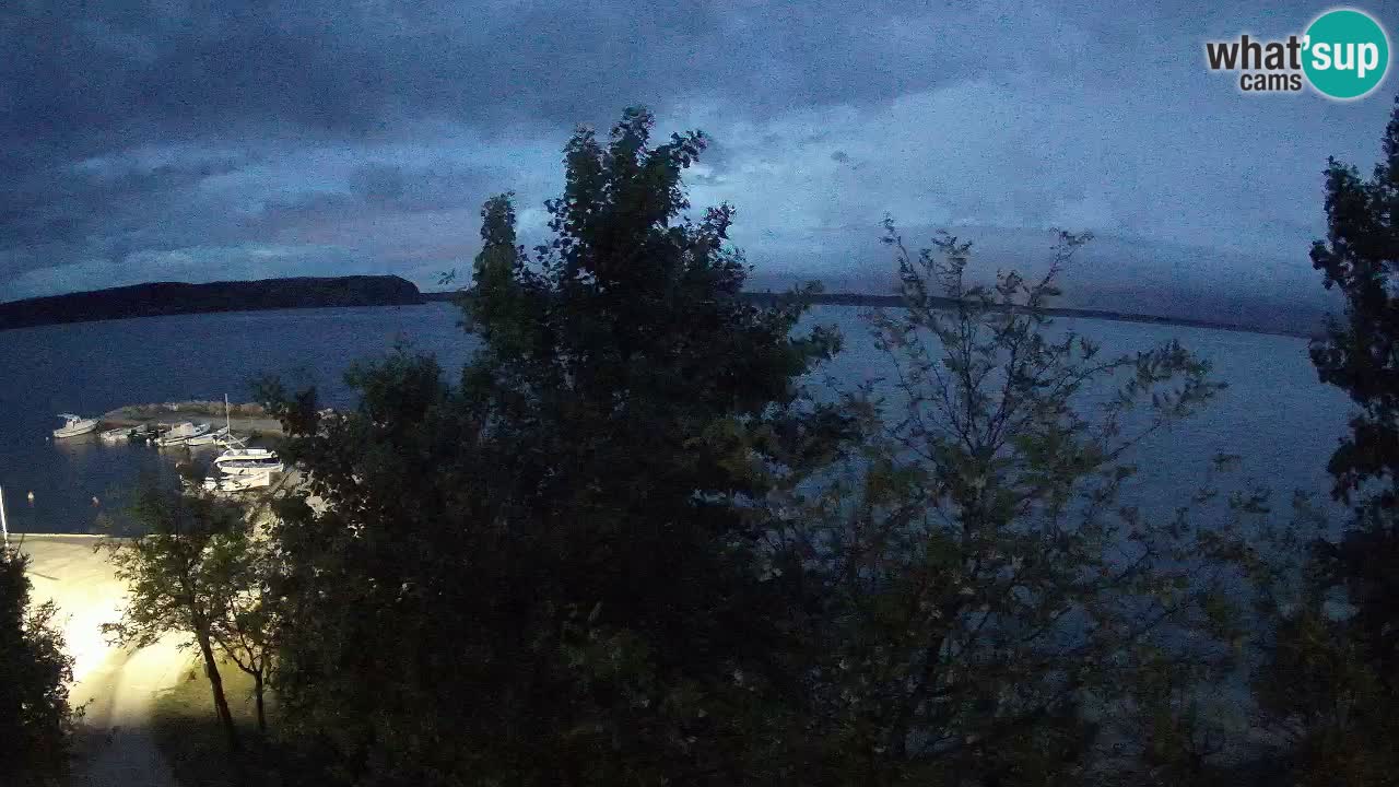 Kamp Odmoree spletna kamera Ražanac – Dalmacija