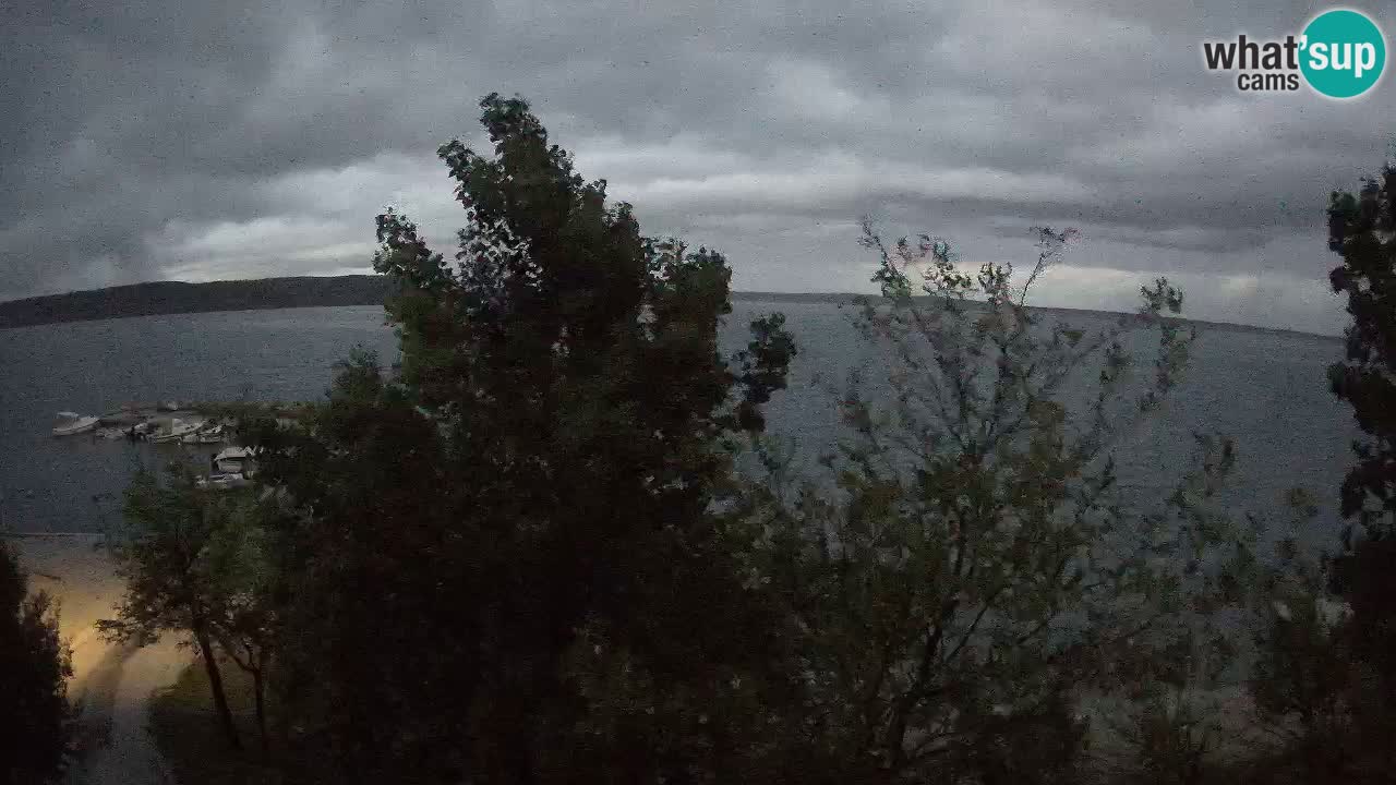 Camping Odmoree live webcam Ražanac – Dalmatien