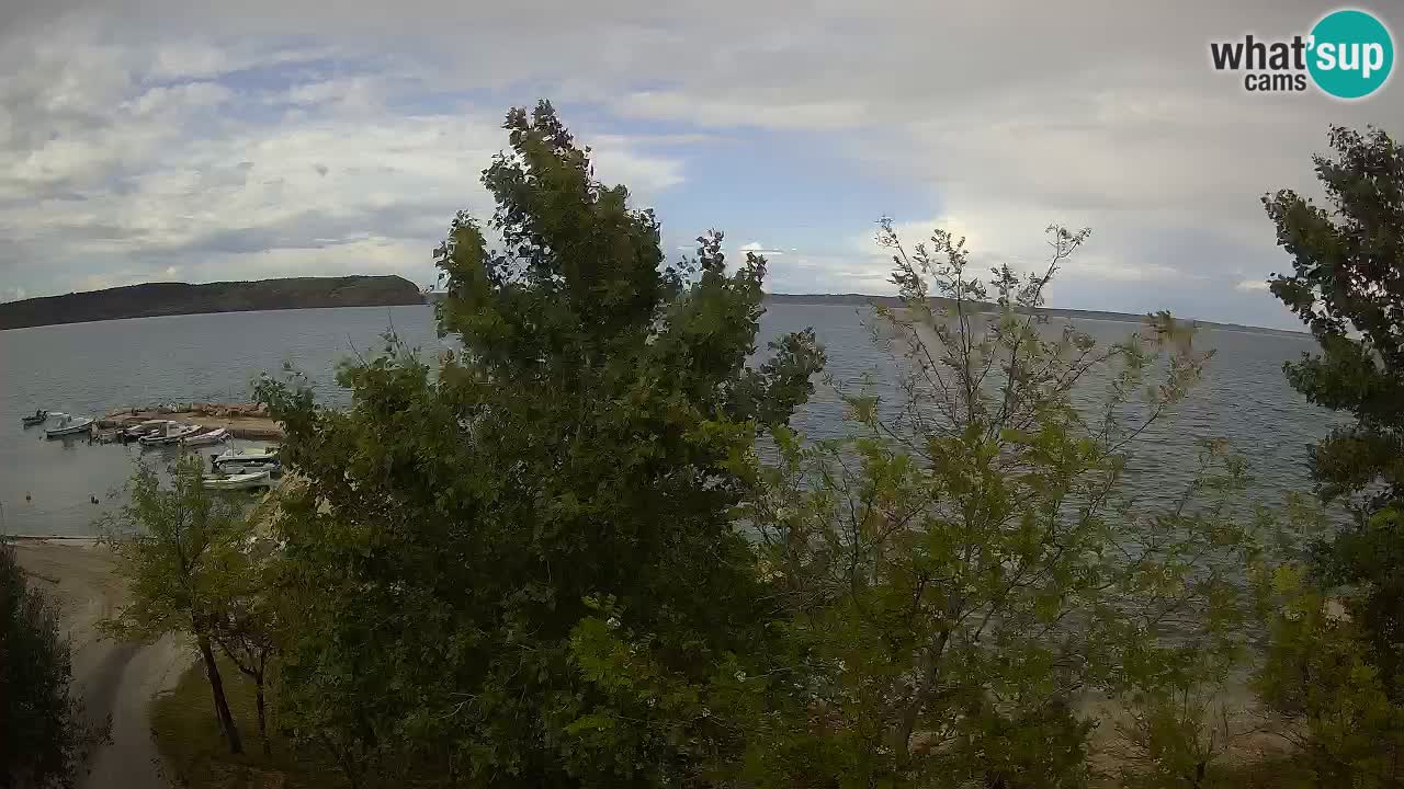 Camping Odmoree webcam Ražanac – Dalmatia