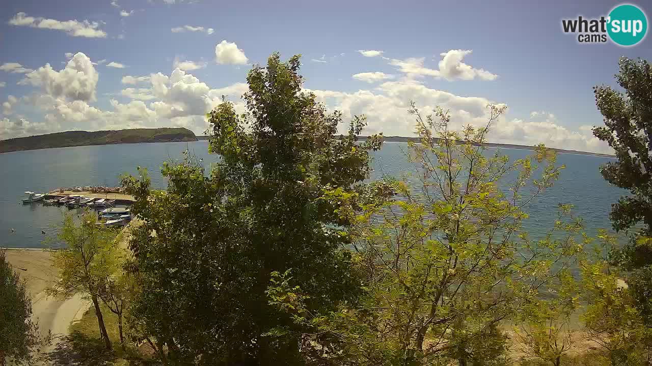 Camping Odmoree live cam Ražanac – Dalmatie
