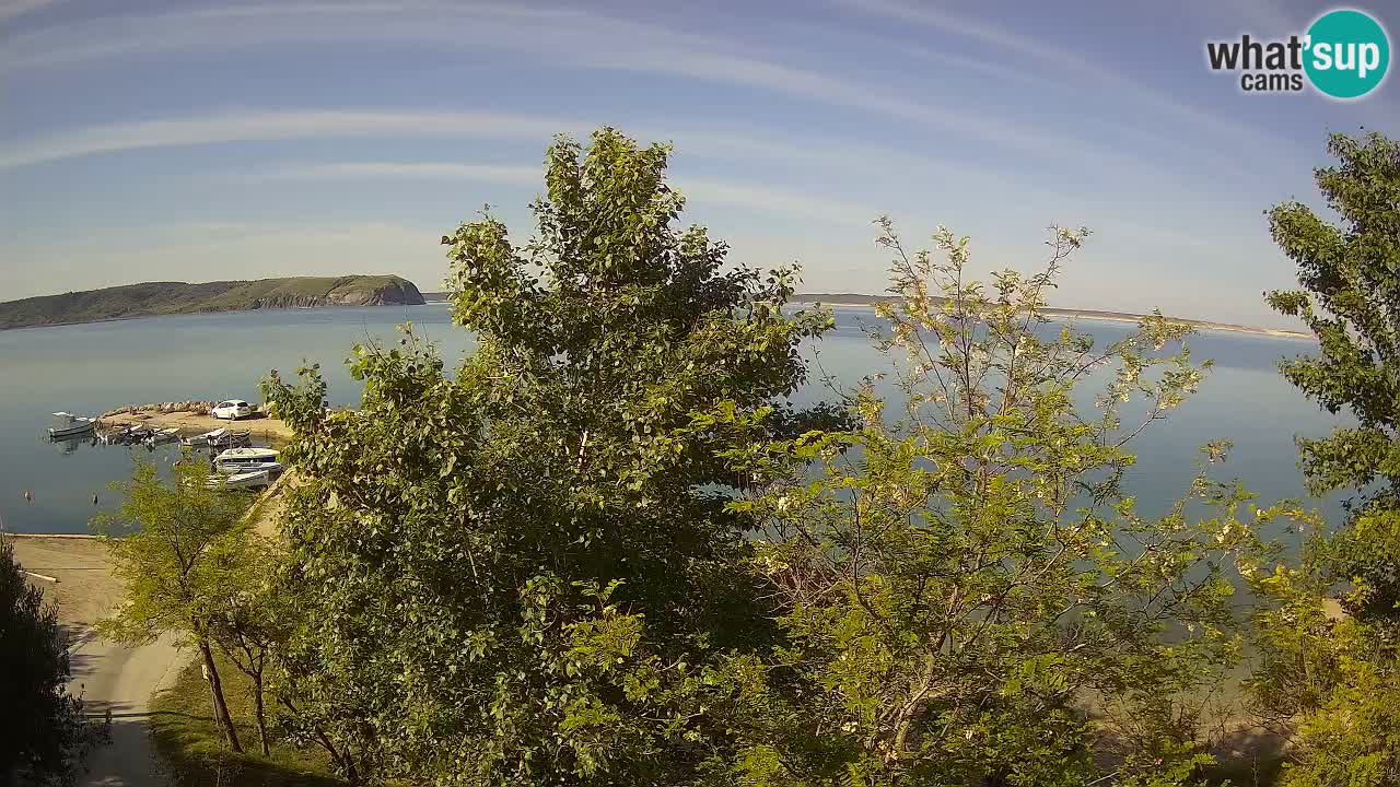 Camping Odmoree live cam Ražanac – Dalmatie
