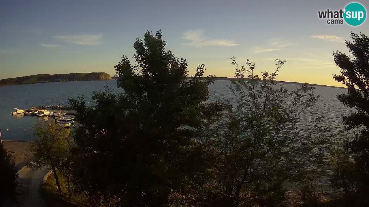 Kamp Odmoree spletna kamera Ražanac – Dalmacija