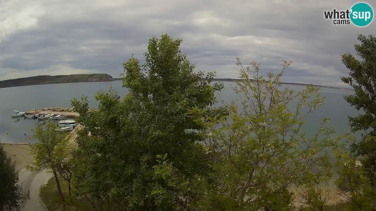 Camping Odmoree webcam Ražanac – Dalmatia