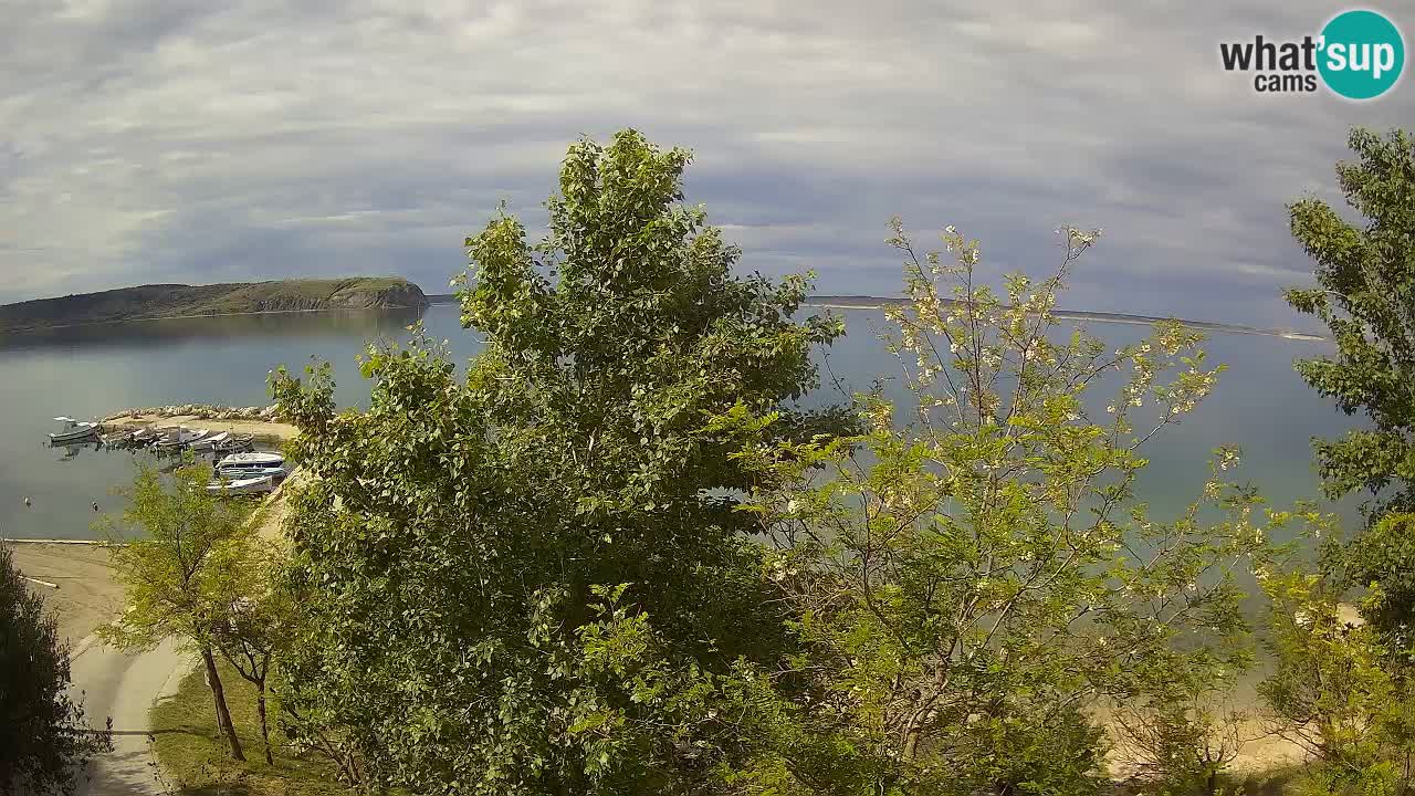Camping Odmoree live cam Ražanac – Dalmatie