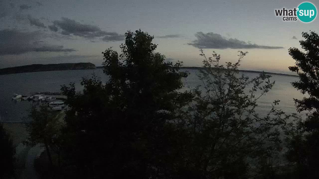 Kamp Odmoree spletna kamera Ražanac – Dalmacija