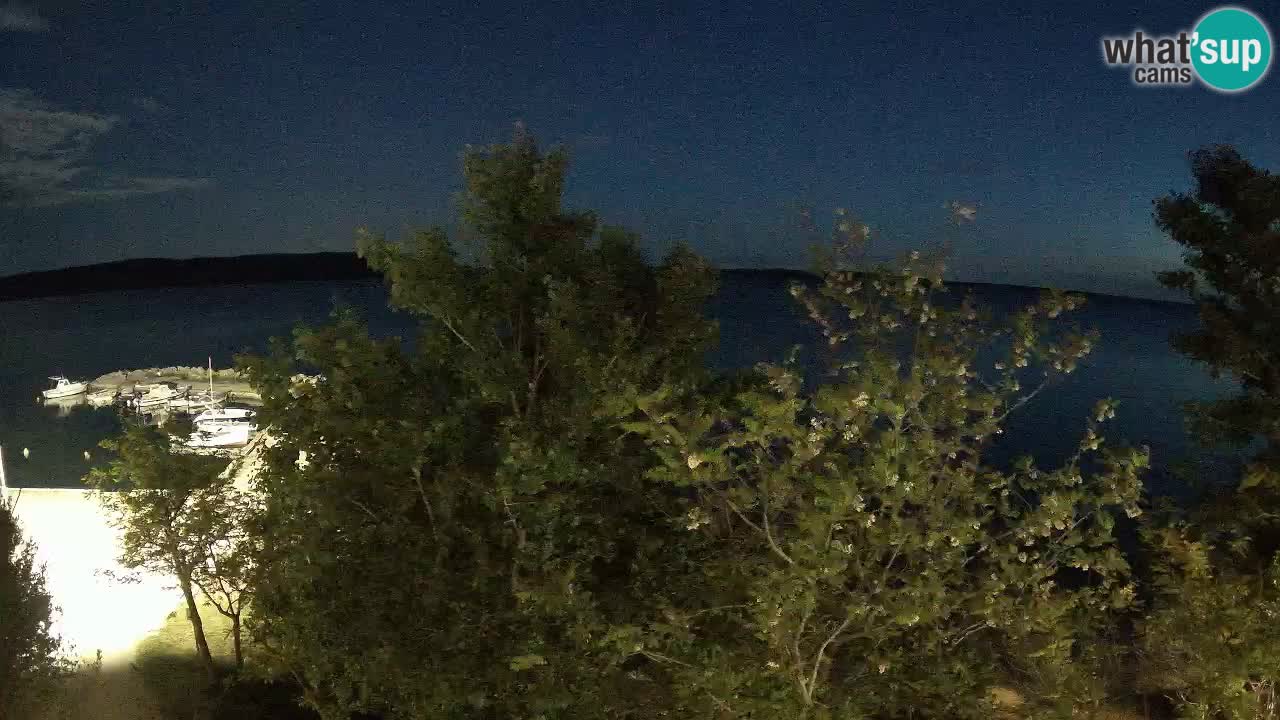 Kamp Odmoree spletna kamera Ražanac – Dalmacija