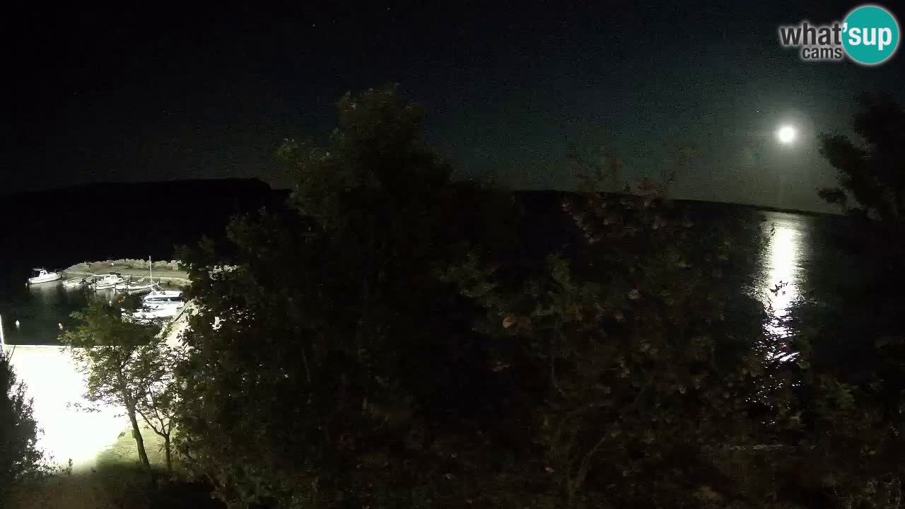 Camping Odmoree live webcam Ražanac – Dalmatien