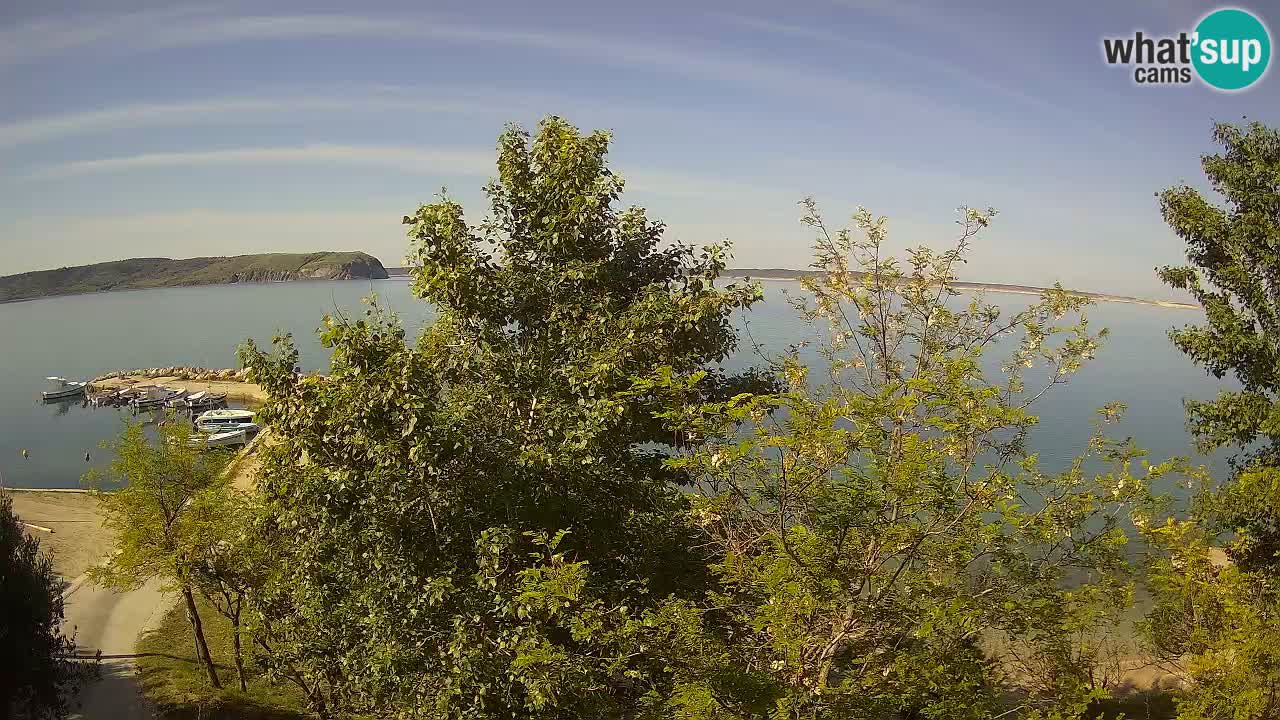 Camping Odmoree live webcam Ražanac – Dalmatien