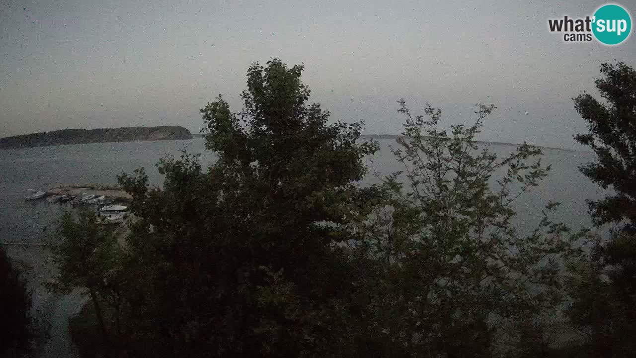 Kamp Odmoree spletna kamera Ražanac – Dalmacija