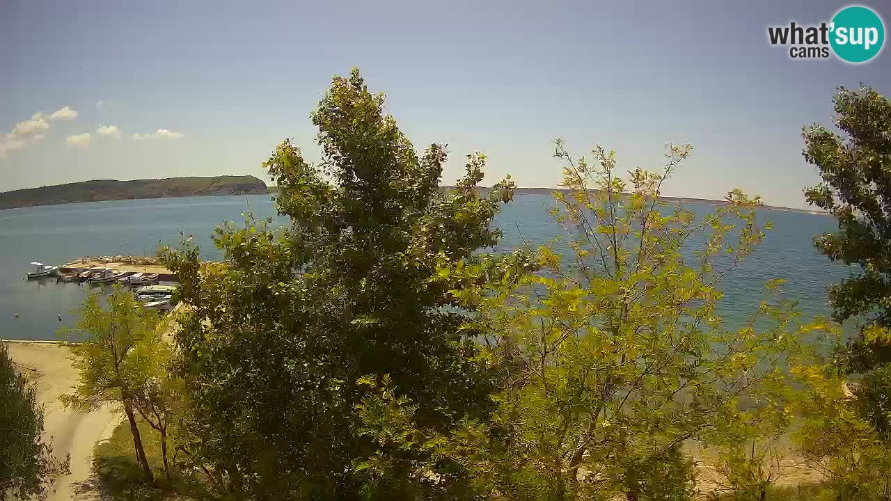 Camping Odmoree web kamera Ražanac – Dalmacija