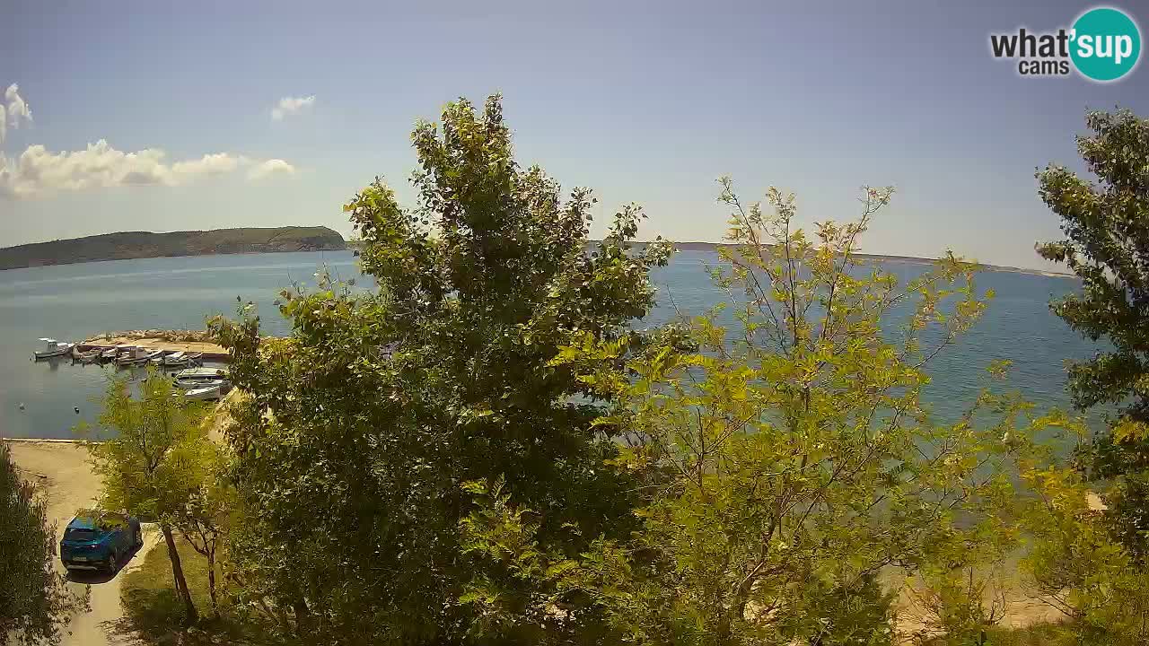 Camping Odmoree live webcam Ražanac – Dalmatien