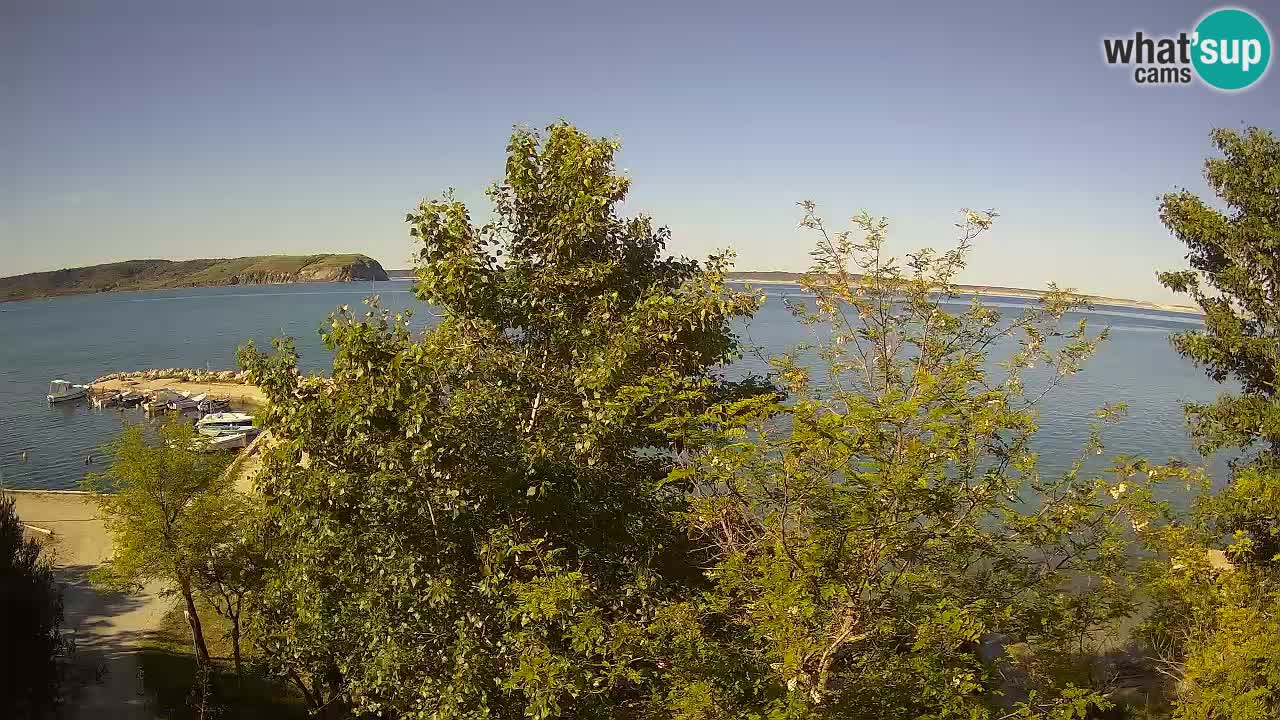 Camping Odmoree webcam Ražanac – Dalmatia