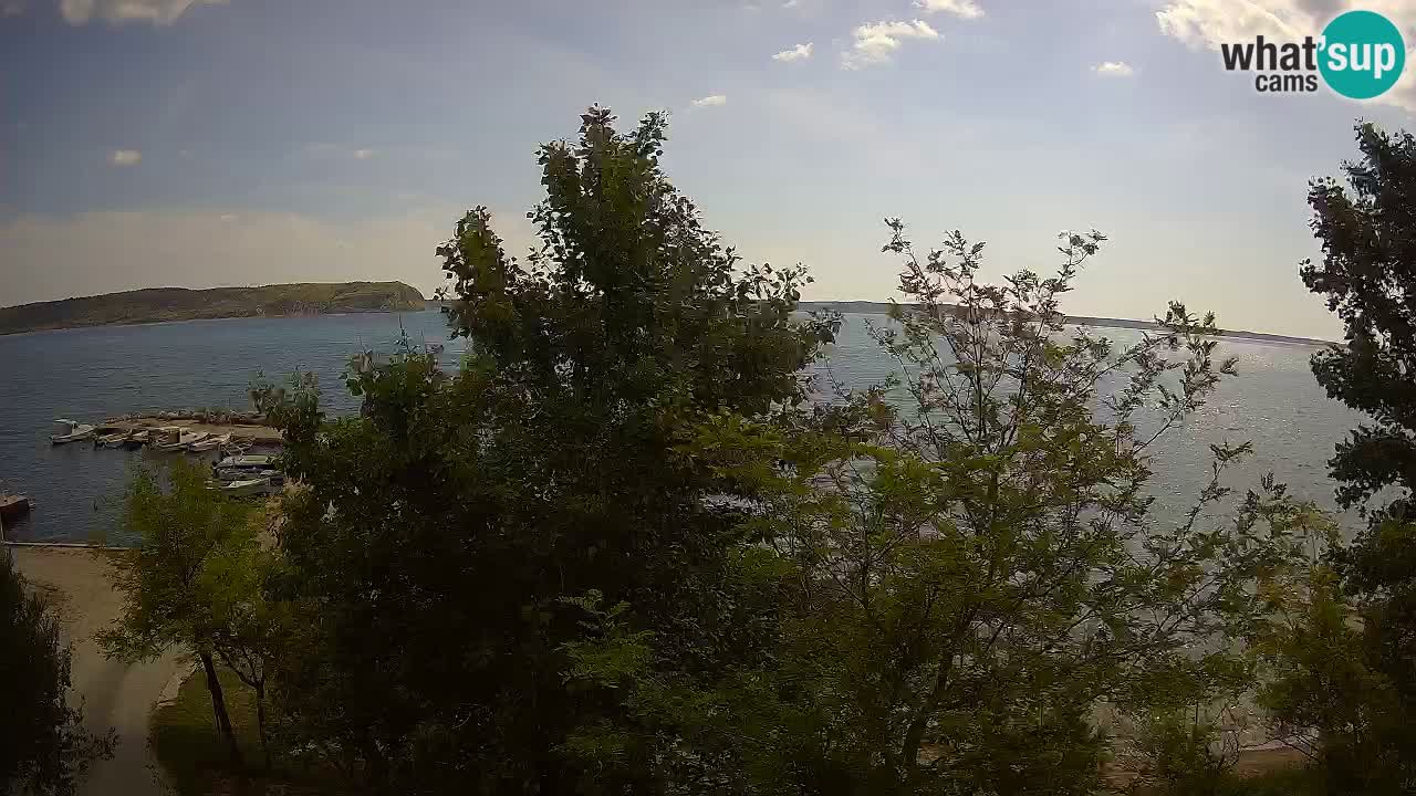 Camping Odmoree camera en vivo Ražanac – Dalmacia