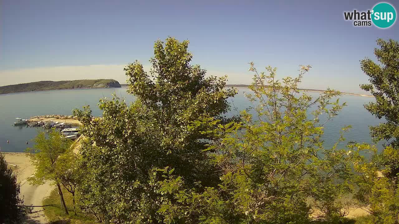 Camping Odmoree webcam Ražanac – Dalmatia