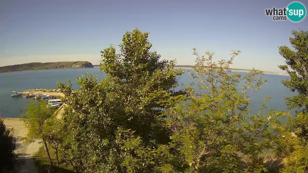 Camping Odmoree live cam Ražanac – Dalmatie