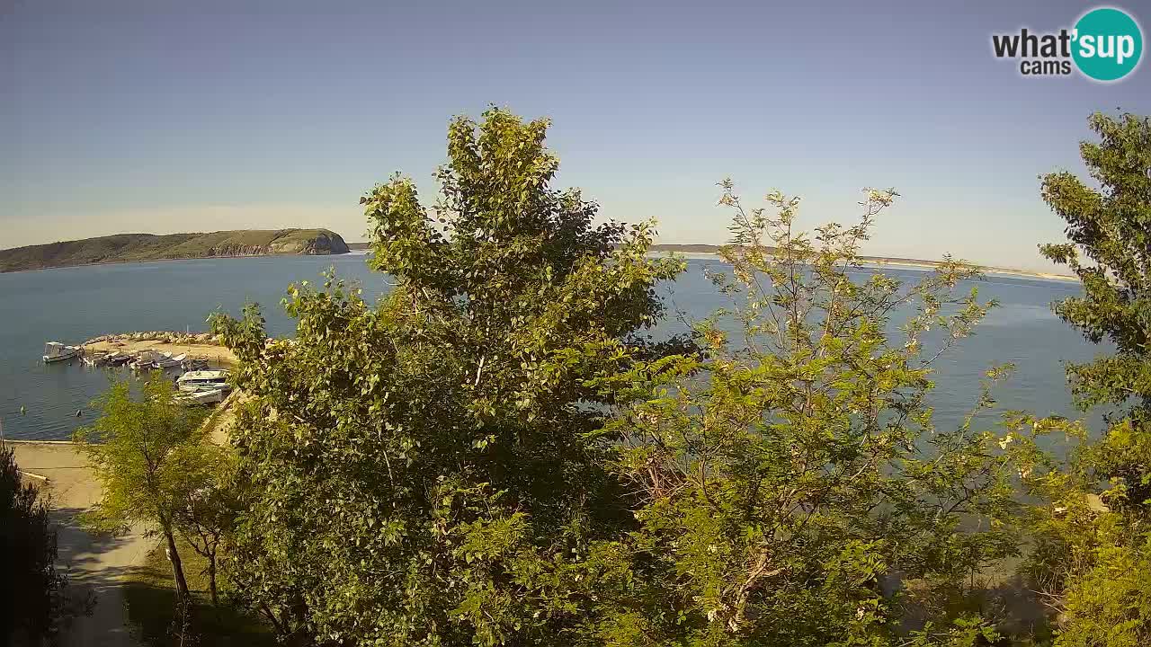 Camping Odmoree live webcam Ražanac – Dalmatien