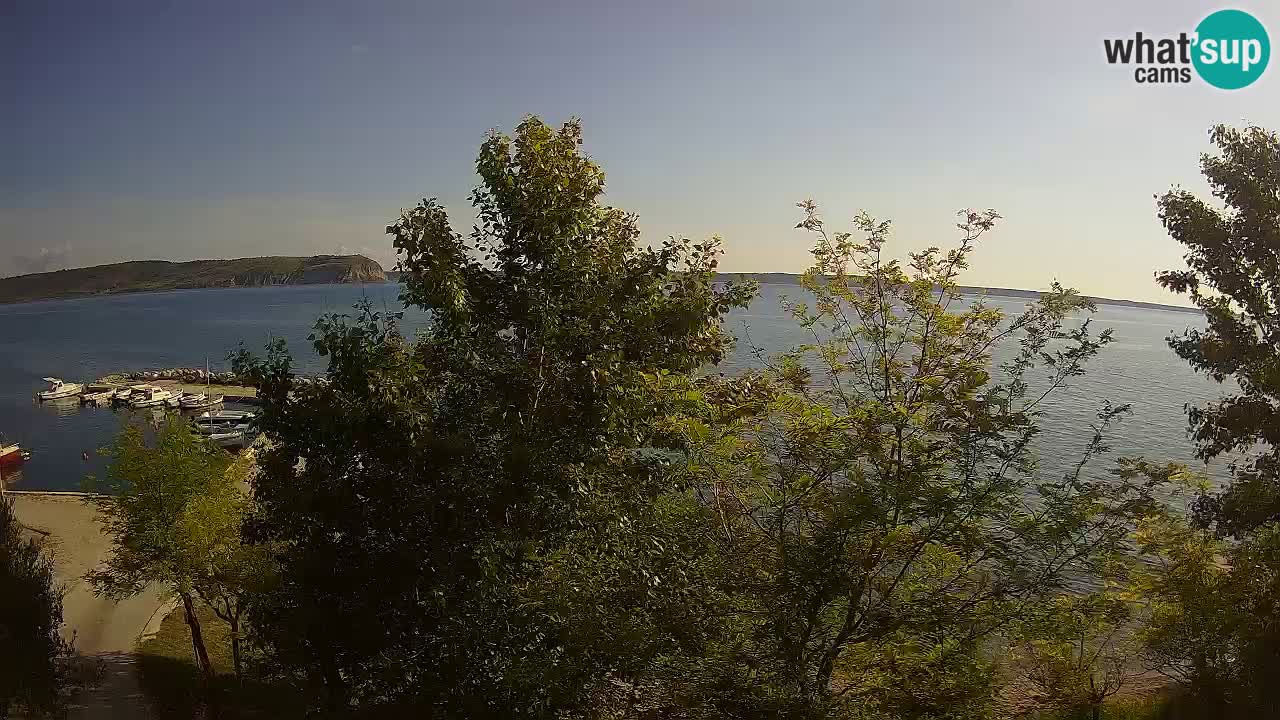 Camping Odmoree live cam Ražanac – Dalmatie