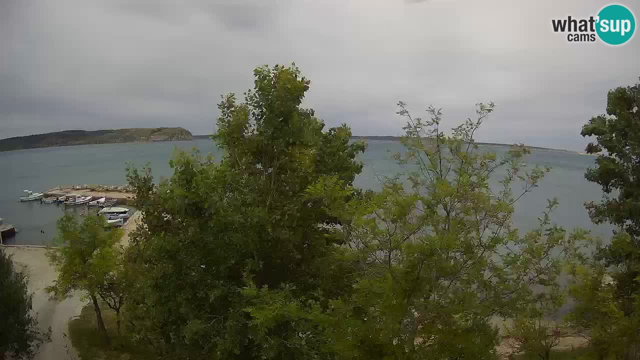 Camping Odmoree live webcam Ražanac – Dalmatien