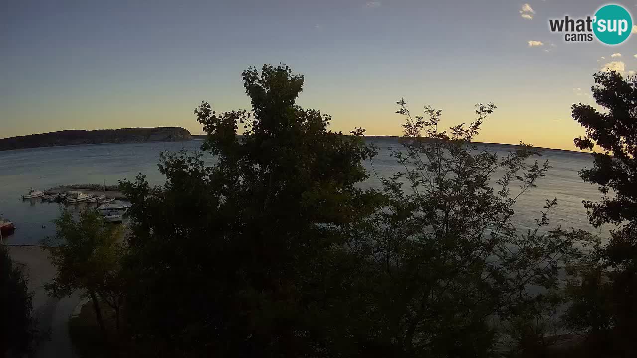 Kamp Odmoree spletna kamera Ražanac – Dalmacija