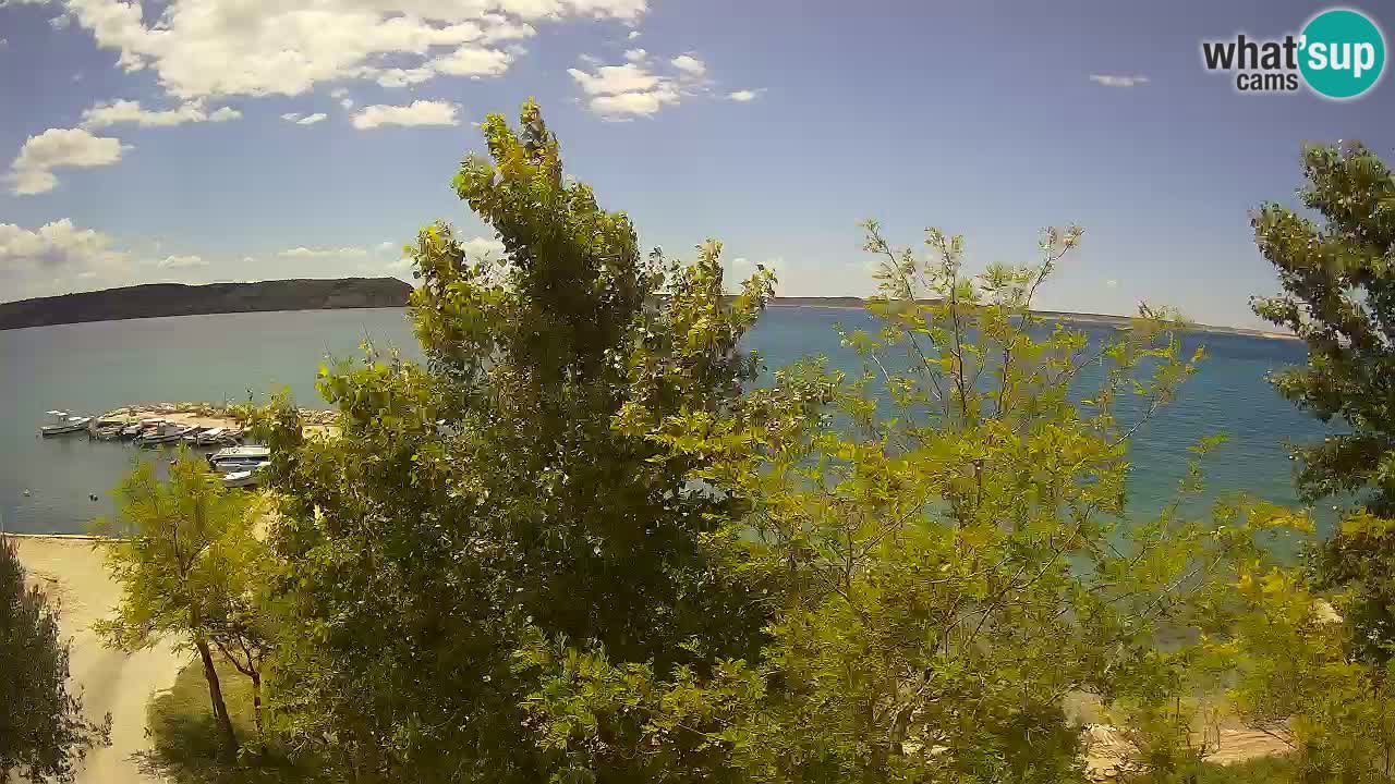 Camping Odmoree web kamera Ražanac – Dalmacija